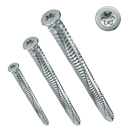PARCO Fensterrahmenschrauben Universal 7,5x82 mm Senkkopf TX30 100 Stück PARCO Fensterrahmenschrauben Universal 7,5x82 mm Senkkopf TX30 100 Stück von PARCO