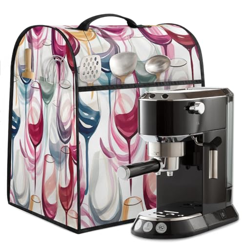 Kitchen Aid Mixer Covers for Stand Mixer Blender Dust Cover with 3 Pockets Small Appliance Dust Cover Abatract Glass Coffee Machine Protector Kitchen Aid Mixer Covers for Stand Mixer Blender Dust Cover with 3 Pockets Small Appliance Dust Cover Abatract Glass Coffee Machine Protector von Pardick
