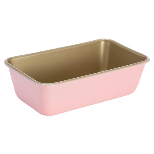 Paris Hilton Antihaft-Kastenform aus Karbonstahl, 22,9 x 12,7 cm, spülmaschinenfest, hergestellt ohne PFOA und PFAS, zweifarbig rosa Champagner Paris Hilton Antihaft-Kastenform aus Karbonstahl, 22,9 x 12,7 cm, spülmaschinenfest, hergestellt ohne PFOA und PFAS, zweifarbig rosa Champagner von Paris Hilton