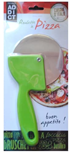 EASY MAKE CMKD3136 CORTADOR Pizza D.9,5 cm INOX, Rostfreies Metall, Mehrfarbig, One Size von Paris Prix