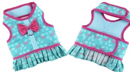 Parisian Pet Flamingos Geschirrkleid Parisian Pet Flamingos Geschirrkleid von Parisian Pet