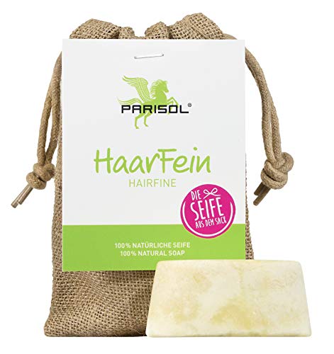 Parisol HaarFein Die Seife aus dem Sack | 100% natürliche Seife für die Fellpflege des Pferdes | Für Fell, Mähne und Schweif (100 g) von Parisol