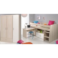 Parisot Jugendzimmer-Set "Charly", (Set, 2 St., Bett, Schrank) von Parisot