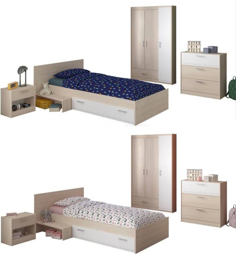 Parisot Jugendzimmer-Set Parisot Kinderimmer Charly 12, (4-tlg) von Parisot