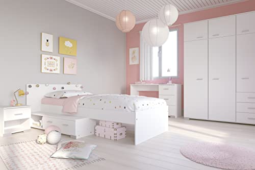 Parisot Kinderzimmer Set 4tlg Galaxy 152" Weiß von Parisot