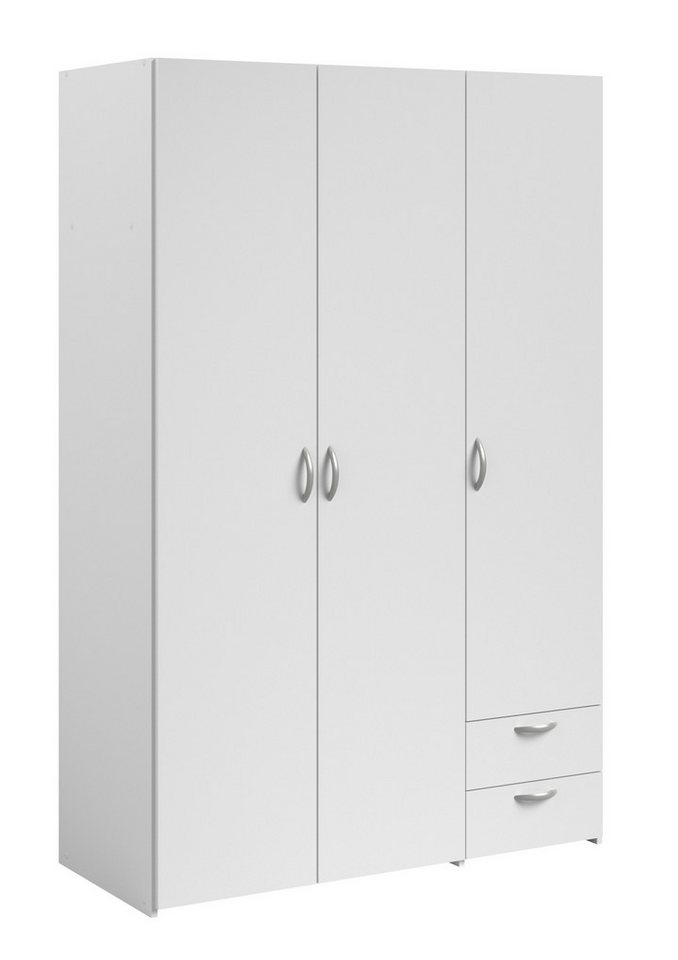Parisot Kleiderschrank Daily in Weiß (Komplett, 1-St., Mit oder Ohne Spiegel) hochwertig, pflegeleicht und langlebig von Parisot