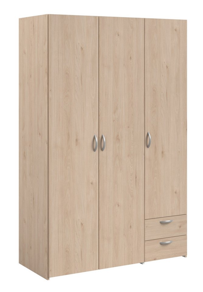 Parisot Kleiderschrank Kleiderschrank Daily in Jackson Eiche (Komplett, 1-St., mit oder ohne Spiegel) Hochwertig, pflegeleicht und langlebig von Parisot