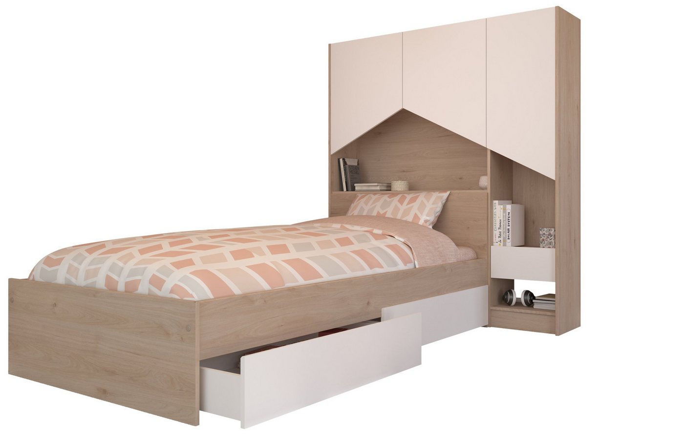 Parisot Stauraumbett Parisot Shelter 8-Kinder-und Jugendzimmer Stauraumbett Braun 90x200 Parisot Stauraumbett Parisot Shelter 8-Kinder-und Jugendzimmer Stauraumbett Braun 90x200 von Parisot