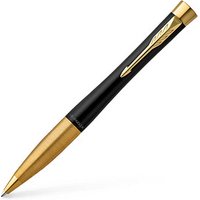 PARKER Kugelschreiber schwarz/gold, Schreibfarbe: blau, 1 St. von Parker
