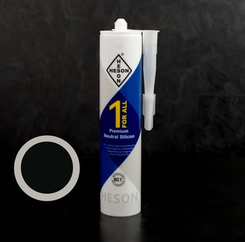 Heson Silikon 1forAll 310ml Schwarz Heson Silikon 1forAll 310ml Schwarz von Parkettbörse