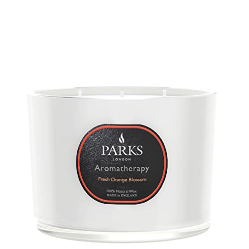 Parks London Duftkerze Aromatherapy Fresh Orange Blossom 350g von Parks London