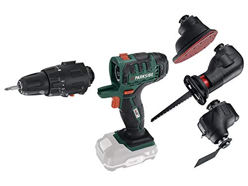 4 in 1 Akku Kombigerät PKGA 20-Li A1 (Akku und Ladegerät separat erhältlich) von Parkside