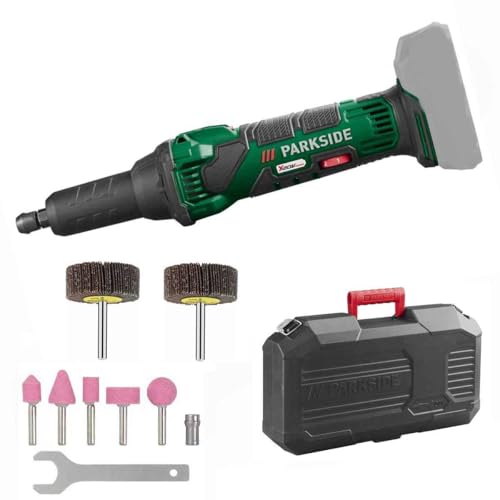 PARKSIDE 20 V Akku-Geradschleifer PGSA 20-Li, (ohne Akku/Ladegerät) Plus 2 Lamellenschleifer K 60/120 Gratis von Parkside