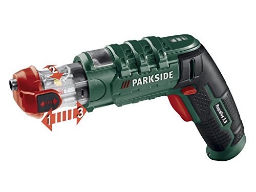 PARKSIDE Akku Schrauber 3,6 V mit 14 Bits Rapidfire 2.2 von Parkside