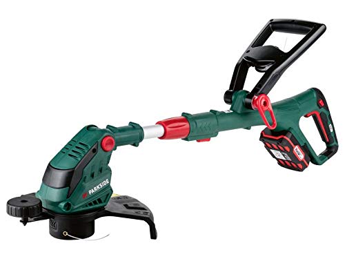 Parkside® Akku-Rasentrimmer X20V PRTA 20-Li B2, drehbarer Trimmerkopf, inklusive Akku und Ladegerät von Parkside