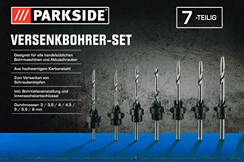 Parkside® Versenkbohrer-Set 275241 von Parkside