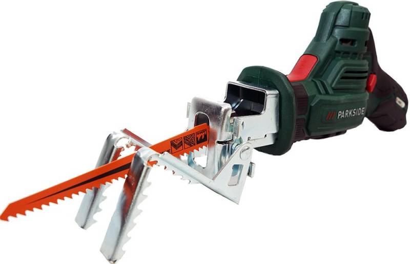 Parkside Akku-Astschere 12V Akku Astsäge Astschere PAAS 12 im Transportkoffer von Parkside
