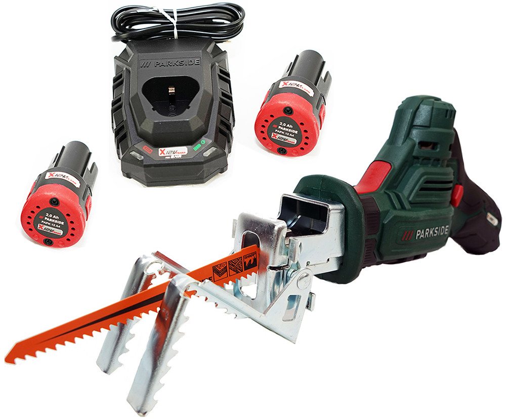 Parkside Akku-Astschere 12V Akku Astsäge Astschere PAAS 12 im Transportkoffer Parkside Akku-Astschere 12V Akku Astsäge Astschere PAAS 12 im Transportkoffer von Parkside