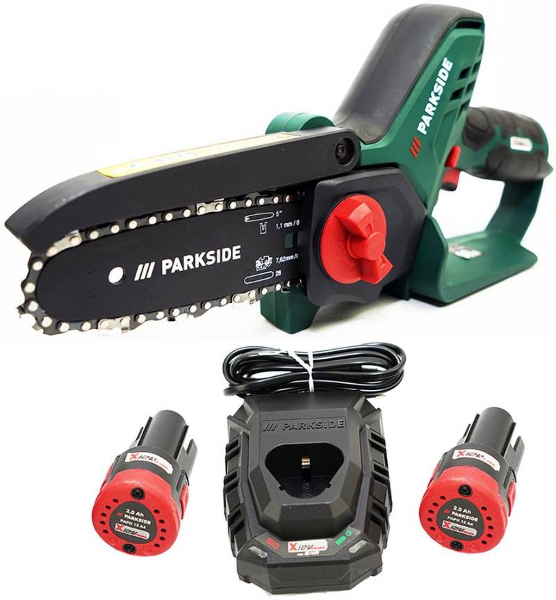 Parkside Akku-Astschere 12V Akku Gehölzschneider Astsäge PGHSA 12 von Parkside