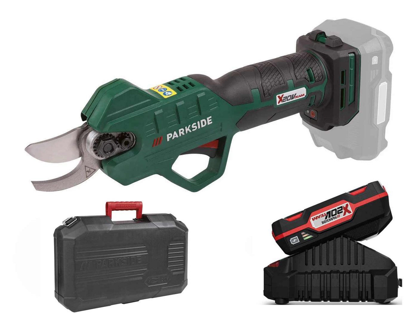 Parkside Akku-Astschere Akku-Astschere PAAS 20-Li, mit Akku und Ladegerät X 20 V Team Parkside Akku-Astschere Akku-Astschere PAAS 20-Li, mit Akku und Ladegerät X 20 V Team von Parkside