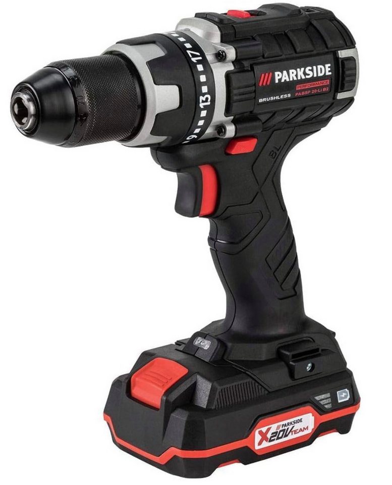 Parkside Akku-Bohrschrauber PARKSIDE PERFORMANCE® 20V Akku-Bohrschrauber inkl. Akku & Ladegerät von Parkside