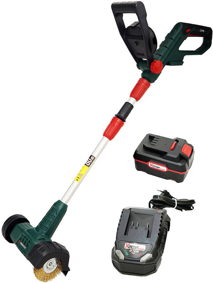 Parkside Akku-Fugenbürste 20V Akku Fugenbürste Drahtbürste PFBA 20 (inkl. 4Ah Akku) von Parkside