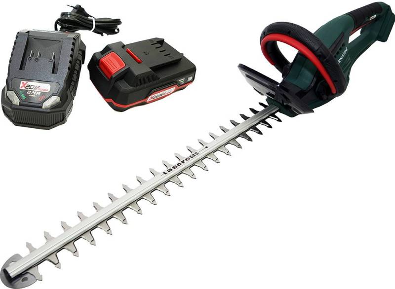 Parkside Akku-Heckenschere 20V Akku Heckenschere PHSA 20 (inkl 2Ah Akku), Langlebige Messer mit Anti-Korrosionsschutz von Parkside