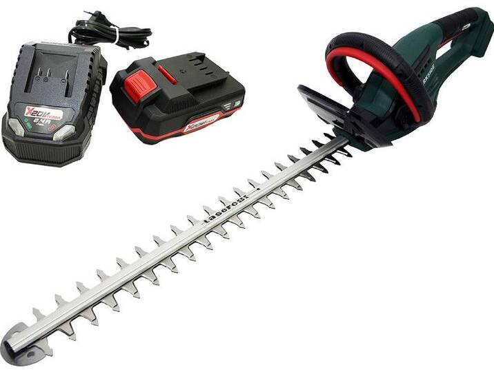 Parkside Akku-Heckenschere 20V Akku Heckenschere PHSA 20 (inkl 2Ah Akku), Langlebige Messer mit Anti-Korrosionsschutz von Parkside