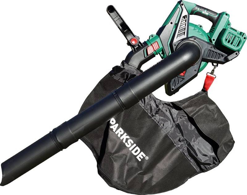 Parkside Akku-Laubsauger 40V Akku Laubsauger Laubbläser PLSBA 40 (ohne Akku) von Parkside