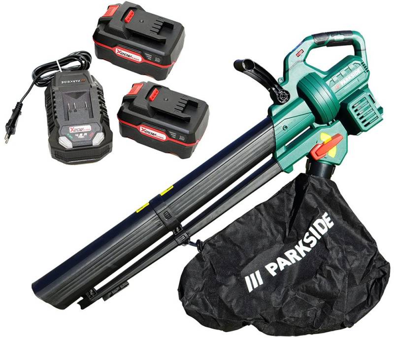Parkside Akku-Laubsauger 40V Akku Laubsauger Laubbläser PLSBA 40 Laub Sauger Bläser Gebläse von Parkside