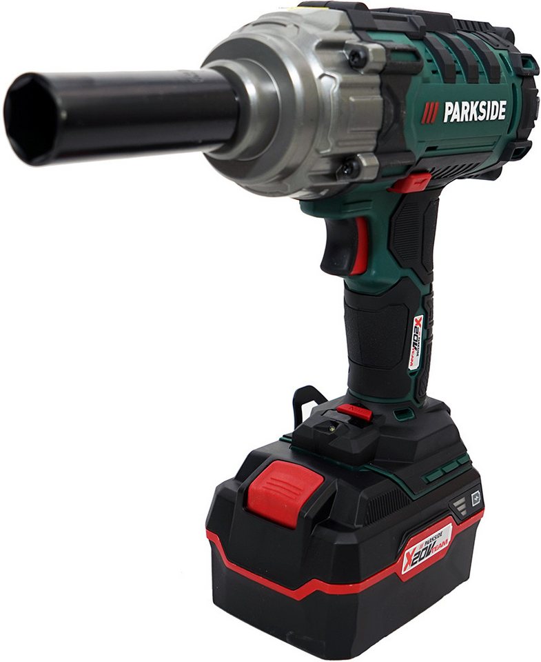 Parkside Akku-Schlagschrauber 20V Akku Drehschlagschrauber PASSK 20 C4 (inkl. 4Ah Akku u. Ladegerät) von Parkside