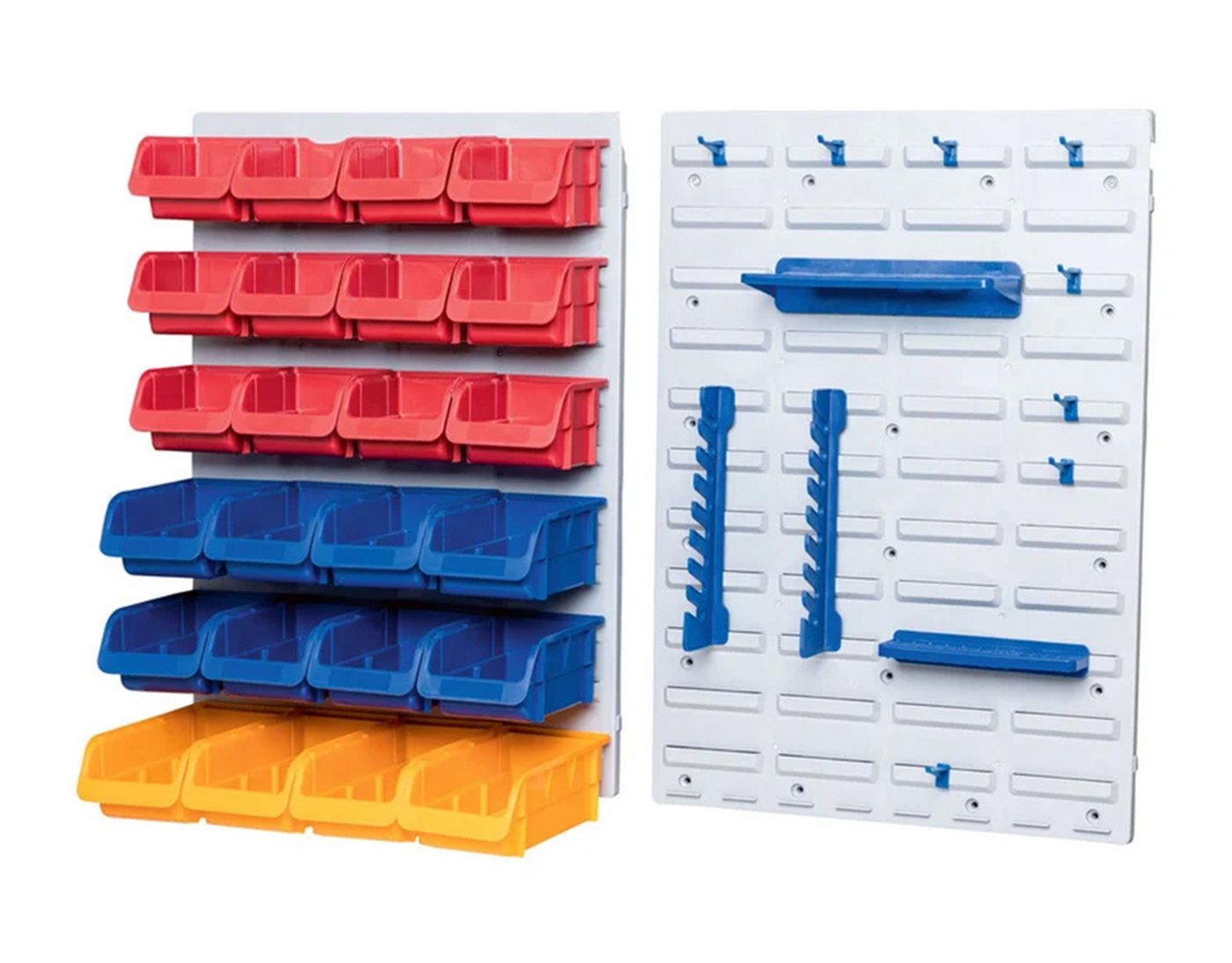 Parkside Aufbewahrungsbox PARKSIDE® Ordnungs- und Aufbewahrungs-Set POAS 2 C1, 75-teilig von Parkside