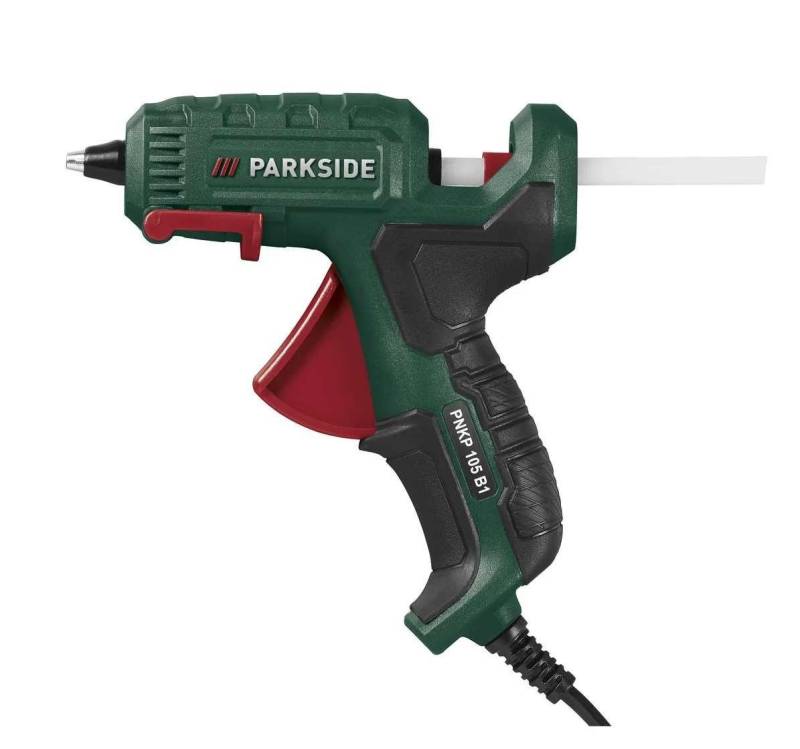 Parkside Heißklebepistole PARKSIDE® Niedertemperatur-Klebepistole PNKP 105 B1, mit Ø 7 mm von Parkside