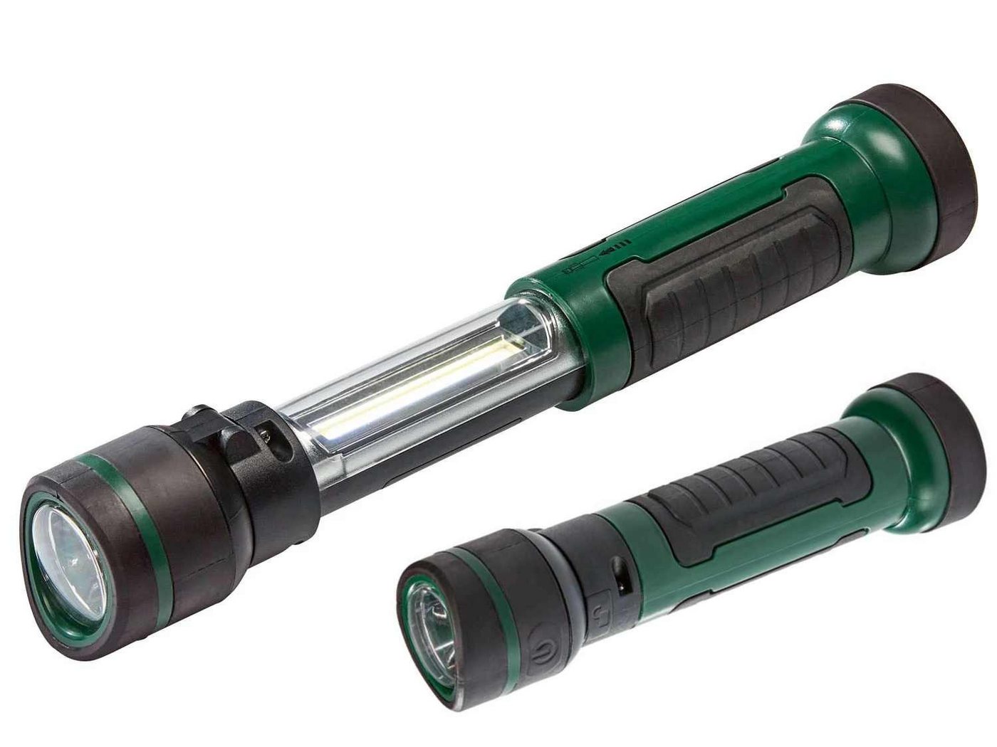 Parkside LED Arbeitslicht 2-in-1 LED Arbeitslamps ausziehbar, Stableuchte und Frontstrahler von Parkside