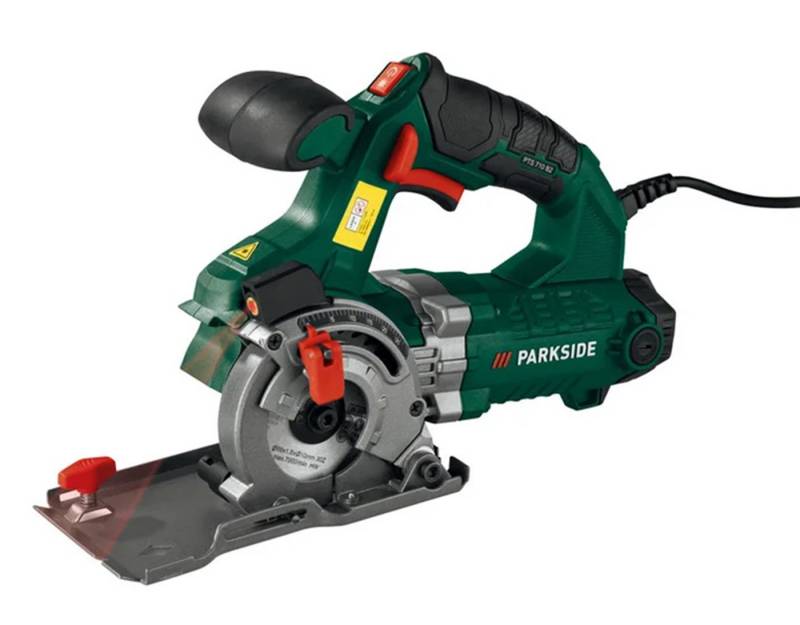 Parkside Tauchsäge PARKSIDE Tauchsäge Handkreissäge Säge PTS 710 B2 mit Laser-Führungshil von Parkside