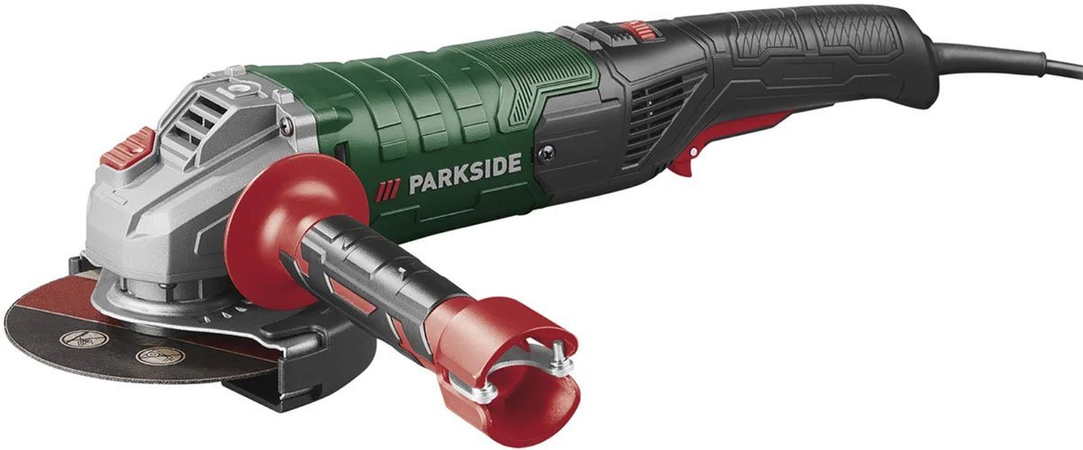 Parkside Winkelschleifer PWS 125 H7, 1200W, Scheiben-Ø: bis 125mm, max. 12000,00 U/min von Parkside