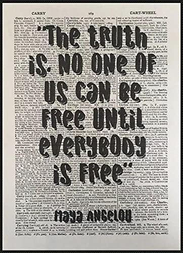 Maya Angelou Zitat Vintage Wörterbuchseite Wandbild Druck Freiheit inspirierendes Zitat motivierendes Zitat Freundschaft Liebe kraftvolles Frauen Geschenk von Parksmoonprints