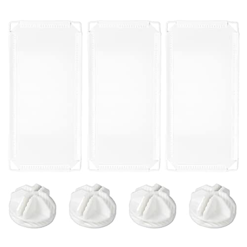 Parliky 1 Set Plastic Sneeze Guard Shield Divider Screen Panel Für Desktop-arbeitsplatte von Parliky