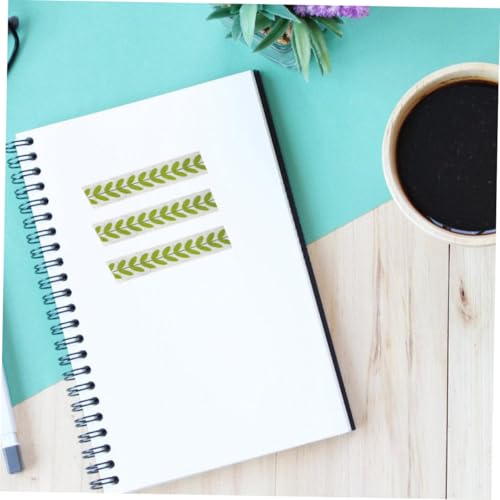 Parliky 10 Rollen Washi Tape Bedrucktes DIY Scrapbook Klebeband Leicht Abreißbar Vielseitig Einsetzbar für Tagebücher Notizbücher Geschenkverpackung Dekoratives Bastelband in Gemischtem von Parliky