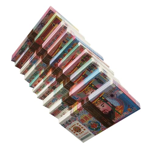 Parliky 1000 Blatt Teiliges Chinesisches Ahnengeld Ritualpapier Verbrennungsopfer für Beerdigung Qingming Festival Ahnenehrung Spielgeld Banknoten für Ahnenverehrung und Geistopfer Parliky 1000 Blatt Teiliges Chinesisches Ahnengeld Ritualpapier Verbrennungsopfer für Beerdigung Qingming Festival Ahnenehrung Spielgeld Banknoten für Ahnenverehrung und Geistopfer von Parliky