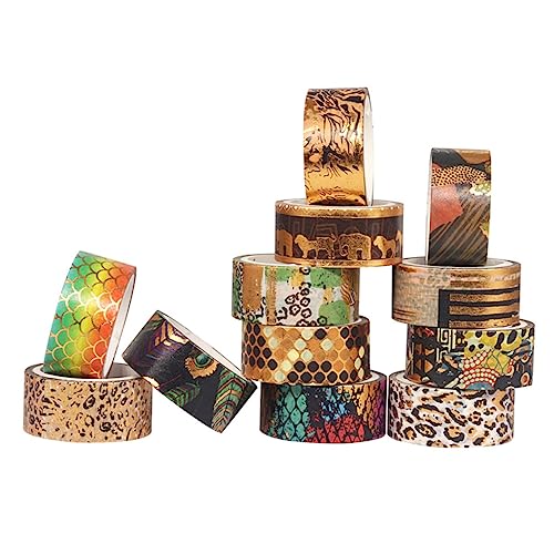 Parliky 12 Rollen Tiermuster Washi Tape Set Dekorative Masking Tapes für DIY Bastelarbeiten Geschenkverpackung und Scrapbooking Farbenfrohe Klebebänder für Kreative Projekte Parliky 12 Rollen Tiermuster Washi Tape Set Dekorative Masking Tapes für DIY Bastelarbeiten Geschenkverpackung und Scrapbooking Farbenfrohe Klebebänder für Kreative Projekte von Parliky