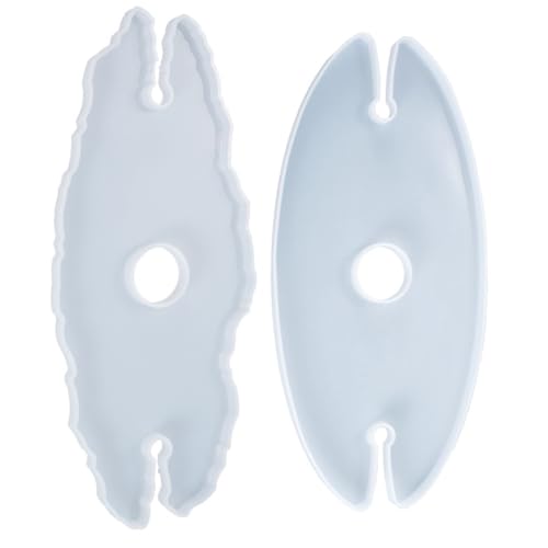 Parliky 2 Stück DIY Silikonform für Epoxidharz Weinglashalter Flexible Langlebige Gießformen für Kunsthandwerk Wiederverwendbar Weich und Reißfest Geeignet für Resin und Polymer Clay Parliky 2 Stück DIY Silikonform für Epoxidharz Weinglashalter Flexible Langlebige Gießformen für Kunsthandwerk Wiederverwendbar Weich und Reißfest Geeignet für Resin und Polymer Clay von Parliky