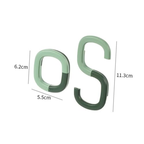 Parliky 2 Stück Multifunktionaler Faltbarer Kunststoffhaken S O form Verstellbar Platzsparender Utensilienhalter für Küche Bad Handtücher Kleidung ohne Bohren Parliky 2 Stück Multifunktionaler Faltbarer Kunststoffhaken S O form Verstellbar Platzsparender Utensilienhalter für Küche Bad Handtücher Kleidung ohne Bohren von Parliky