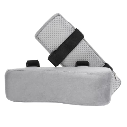 Parliky 2 Stück Office Chair Armrest Pads Ergonomische Armlehnenpolster mit Höhenerhöhung für Druckentlastung an Ellbogen und Schultern Kompatibel mit Gaming Bürostühlen Modernes Design Parliky 2 Stück Office Chair Armrest Pads Ergonomische Armlehnenpolster mit Höhenerhöhung für Druckentlastung an Ellbogen und Schultern Kompatibel mit Gaming Bürostühlen Modernes Design von Parliky