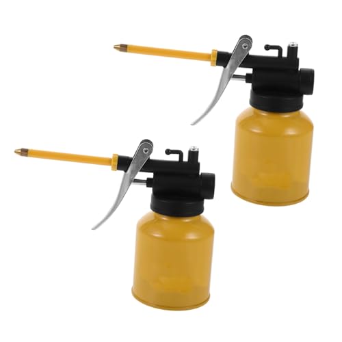 Parliky 2 Stück Teiliges Hochdruck ölkanne aus Auslaufsichere Ölpumpe Tragbarer Schmierölspender für Werkstatt Industrie und Heimgebrauch Robust und Leicht zu Bedienen Parliky 2 Stück Teiliges Hochdruck ölkanne aus Auslaufsichere Ölpumpe Tragbarer Schmierölspender für Werkstatt Industrie und Heimgebrauch Robust und Leicht zu Bedienen von Parliky