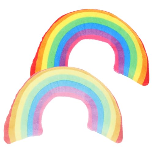 Parliky 2 Stück Teiliges Katzenkissen mit Catnip U förmiges Nackenstützkissen für Katzen Weiches Leichtes Schlafkissen in Buntem Farbverlauf Geeignet für Katzenalter und Vielseitig Parliky 2 Stück Teiliges Katzenkissen mit Catnip U förmiges Nackenstützkissen für Katzen Weiches Leichtes Schlafkissen in Buntem Farbverlauf Geeignet für Katzenalter und Vielseitig von Parliky