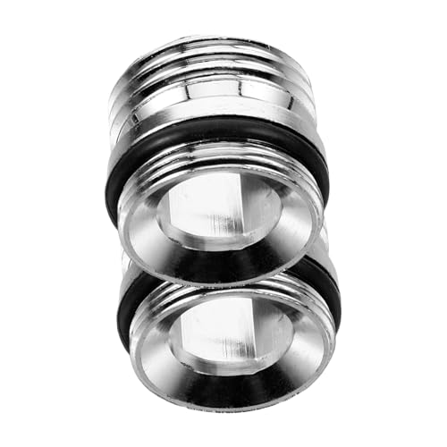 Parliky 2 Stück Teiliges Wasserhahn adapter aus Kupfer Vielseitiger Anschluss für Garten Spültischarmaturen Kompatibel mit Abnehmbaren Perlatoren Einfache Installation für Filter und Parliky 2 Stück Teiliges Wasserhahn adapter aus Kupfer Vielseitiger Anschluss für Garten Spültischarmaturen Kompatibel mit Abnehmbaren Perlatoren Einfache Installation für Filter und von Parliky