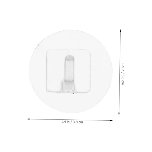 Parliky 20 Stck Starke Selbstklebende Wandhaken Transparent Wasserfeste Klebehaken ohne Bohren Robuste Aufhänger für Handtücher Taschen Schals Vielseitig für Bad Küche Schlafzimmer Parliky 20 Stck Starke Selbstklebende Wandhaken Transparent Wasserfeste Klebehaken ohne Bohren Robuste Aufhänger für Handtücher Taschen Schals Vielseitig für Bad Küche Schlafzimmer von Parliky