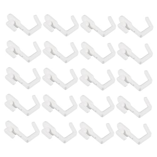 Parliky 20 Stück Teiliges Peg Board Haken Langlebige Kunststoff J-form Aufbewahrungshaken Einfache Montage Kratzfreie Kanten Vielseitig für Küche Werkstatt Garage und Büro Geeignet Parliky 20 Stück Teiliges Peg Board Haken Langlebige Kunststoff J-form Aufbewahrungshaken Einfache Montage Kratzfreie Kanten Vielseitig für Küche Werkstatt Garage und Büro Geeignet von Parliky