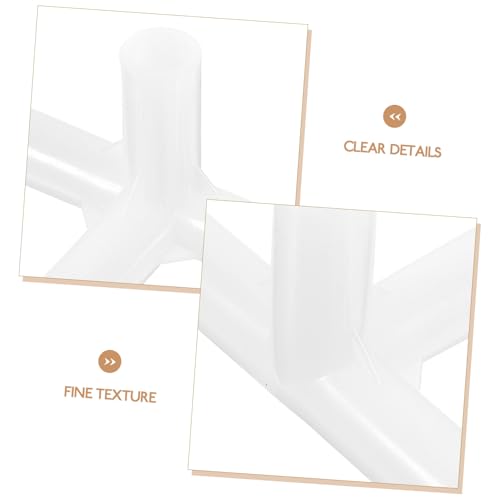 Parliky 24 Stück Teiliges PE Vier Wege Zelt stangenverbinder Wetterfeste Adapter Robust für Outdoor Zelte Terrassen Einfache Installation Stabile Konstruktion Parliky 24 Stück Teiliges PE Vier Wege Zelt stangenverbinder Wetterfeste Adapter Robust für Outdoor Zelte Terrassen Einfache Installation Stabile Konstruktion von Parliky